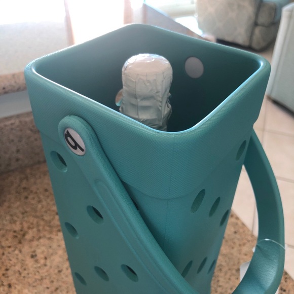 BYO Bogg Wine Tote - Turquoise and Caicos - Picture 3 of 8
